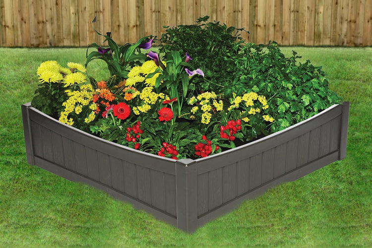 Sommerset Raised Garden Bed 43.5" x 43.5" x 1" - Brown