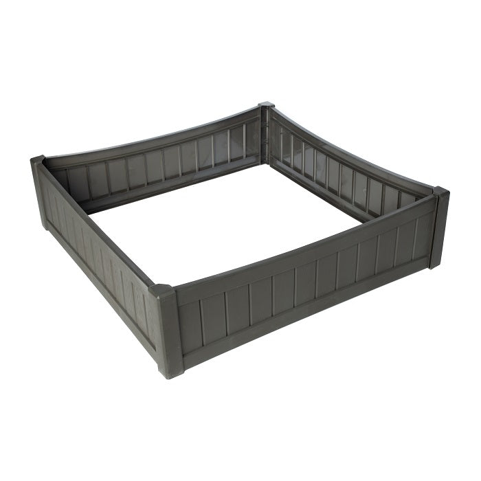 Sommerset Raised Garden Bed 43.5" x 43.5" x 1" - Brown