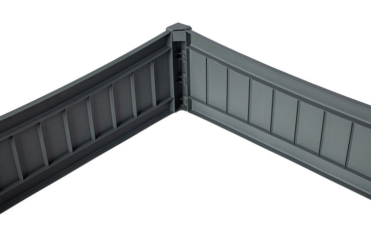 Sommerset Raised Garden Bed 43.5" x 43.5" x 1" - Grey