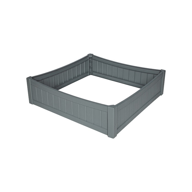 Sommerset Raised Garden Bed 43.5" x 43.5" x 1" - Grey