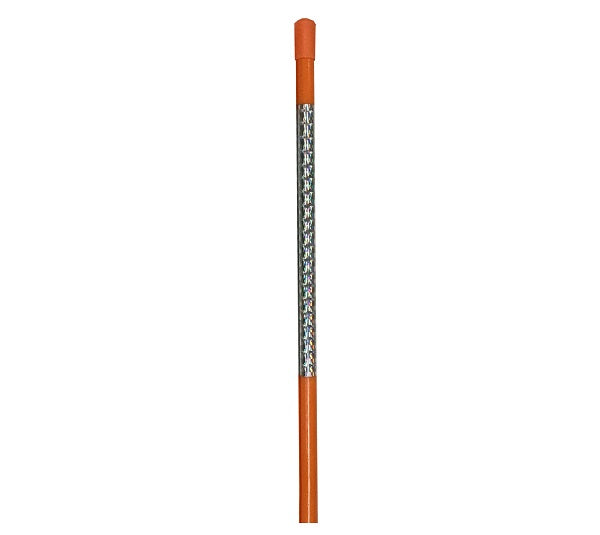 30 PACK 46" Driveway Marker Orange 5/16" Shaft
